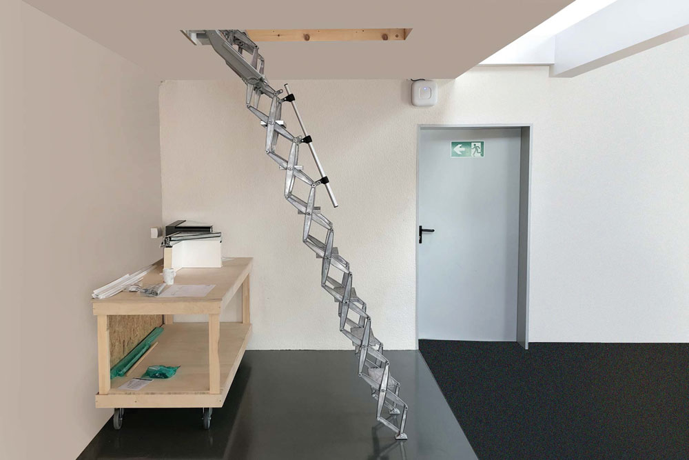 Heavy duty loft ladders